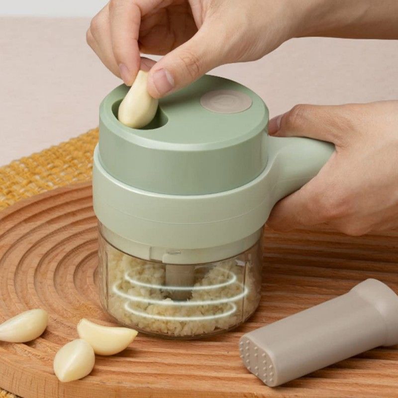 4-in-1 Electric Vegetable Cutter Set - TheNoor.Shop